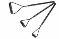 Комплект массажных логопедических зондов "Ежиная семья" на толстых гладких ручках - «globural.ru» - Пенза