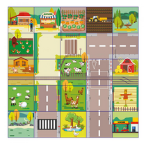 Коврик для логобота Пчелка "Ферма" - «globural.ru» - Пенза