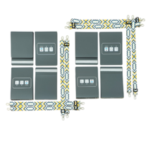 Комплект из 8 Коммуникативных книг с карточками PECS/ПЭКС (Большие, цвет серый) - «globural.ru» - Пенза