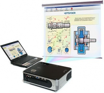 Диск с электронными плакатами, презентациями (электронный учебник) по черчению (52 темы) - «globural.ru» - Пенза