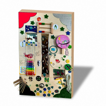 Акустическая тактильная панель Большая "Мир Звуков" - «globural.ru» - Пенза