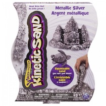 Кинетический песок металлик серебро 455 гр - «globural.ru» - Пенза