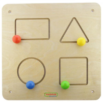 Сенсорная панель "Геометрические скользящие фигуры" - «globural.ru» - Пенза