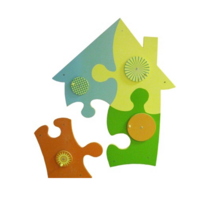 Домик - Пазл - «globural.ru» - Пенза