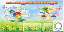 Стенд "Календарь природы" (вариант 2) - «globural.ru» - Пенза