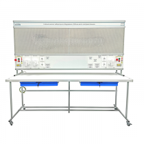 Учебный комплект лабораторного оборудования «Рабочее место электромонтажника» исполнение стендовое, монтажная панель - «globural.ru» - Пенза