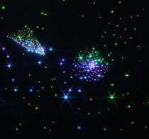 Фиброоптический ковер “Млечный путь” напольный 300 точек 200х100 - «globural.ru» - Пенза