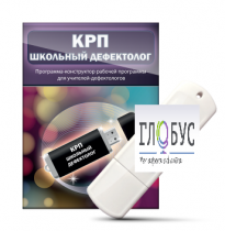 Конструктор рабочей программы "Школьный дефектолог" на USB-носителе - «globural.ru» - Пенза