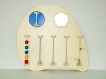 Тактильная панель "Тело гусеницы" (хвост) - «globural.ru» - Пенза