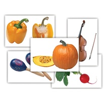 Набор предметных картинок "Овощи. Музыкальные инструменты" - «globural.ru» - Пенза