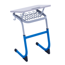 Парта одноместная регулируемая по высоте с углом наклона столешницы - «globural.ru» - Пенза