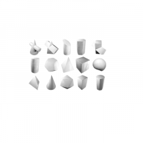 Комплект гипсовых моделей геометрических тел  - «globural.ru» - Пенза