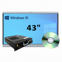 Интерактивная панель 43" (встроенный ПК, Win10) - «globural.ru» - Пенза