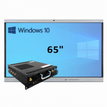 Интерактивная панель 65" (встроенный ПК Win10, Intel i5) - «globural.ru» - Пенза
