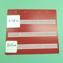 КРАСНЫЙ лист-вкладыш в папку ПЕКС БОЛЬШАЯ для карточек 5*5 и 6*6 см - «globural.ru» - Пенза