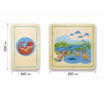 Набор стеновых панелей «Северные мотивы - Природные богатства» - «globural.ru» - Пенза