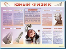 Стенд-уголок "Юный физик" - «globural.ru» - Пенза