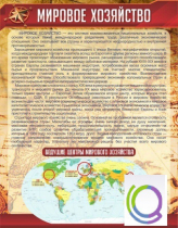 Стенд "Мировое хозяйство" - «globural.ru» - Пенза