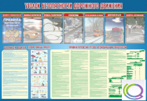 Стенд "Уголок безопасности дорожного движения" (вариант 4) - «globural.ru» - Пенза