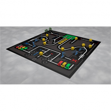 Соревновательное поле с элементами MakeX Stater Arenas Kit - «globural.ru» - Пенза
