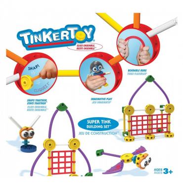 Конструктор K'NEX Тинкертой "Строительный набор Супер" - «globural.ru» - Пенза