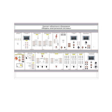 Комплект лабораторного оборудования «Модель электрической системы» - «globural.ru» - Пенза