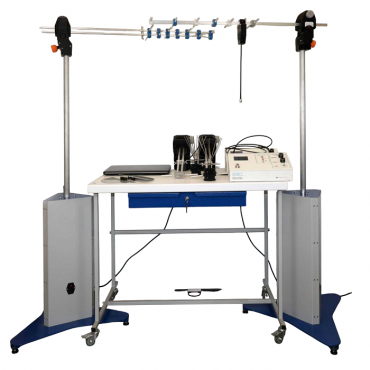 Лабораторная установка "Исследование характеристик направленности и диапазонных свойств симметричного вибратора и телевизионных антенн дециметрового диапазона" - «globural.ru» - Пенза