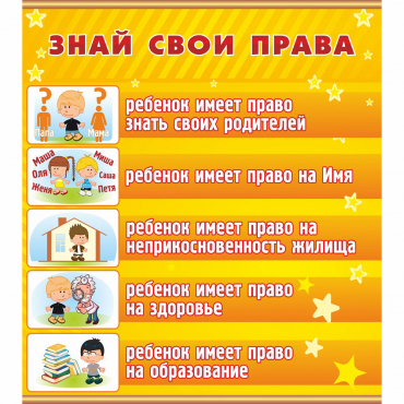 Стенд "Знай свои права" - «globural.ru» - Пенза