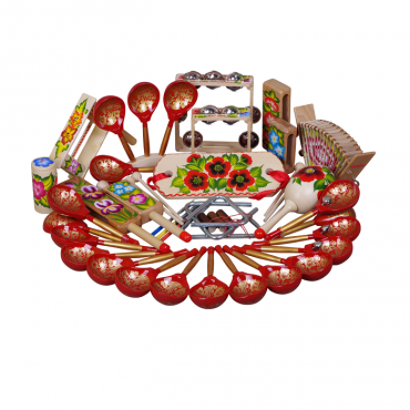 Набор шумовых инструментов (в том числе: треугольник, набор колокольчиков) - «globural.ru» - Пенза