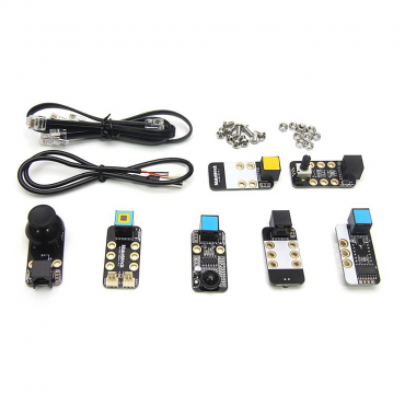 Ресурсный набор электронных компонентов Makeblock - Electronic Add-on Pack for Starter Robot Kit - «globural.ru» - Пенза